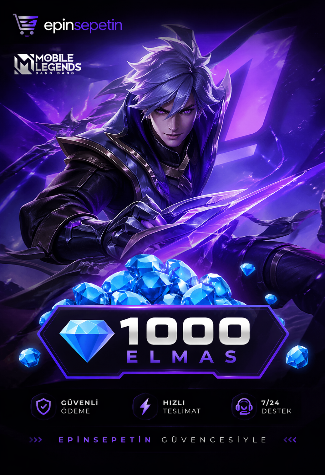 Mobile Legends Bang Bang 1000 Elmas Avantajlı Fırsat Paketi